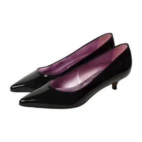 43900 - Black Patent Leather Heel for Teen/Women by Pretty Ballerinas