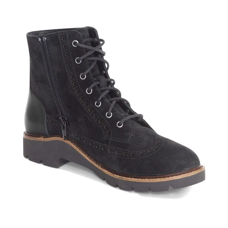 Aetrex Women's Margot Lace Boots- Black