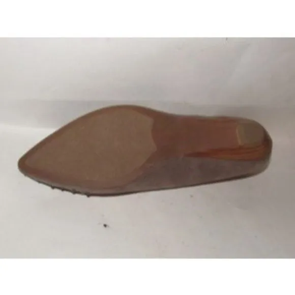 Bandolino DAIMEE Taupe Suede Studded Flats