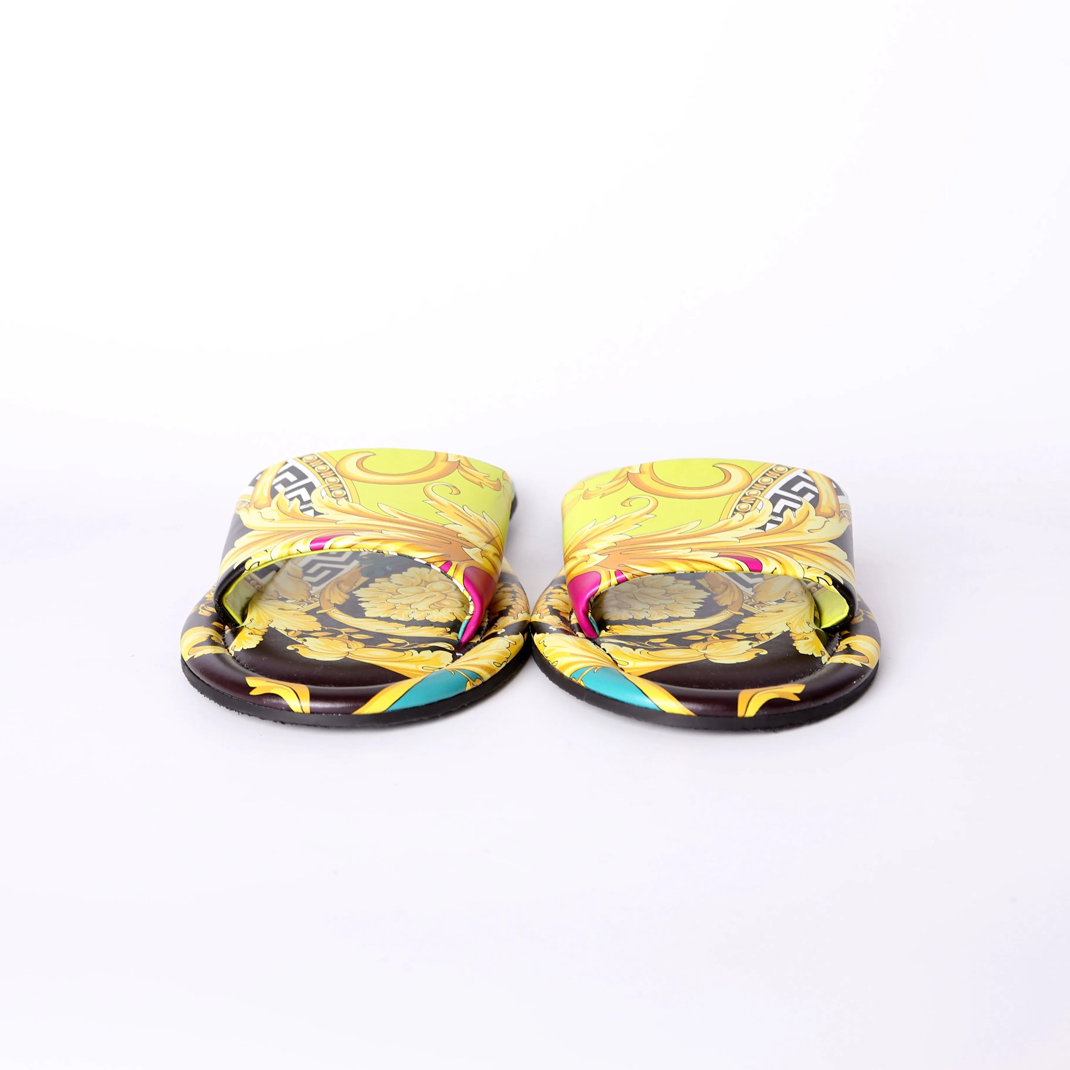 Barocco Rubber Slides Size 38