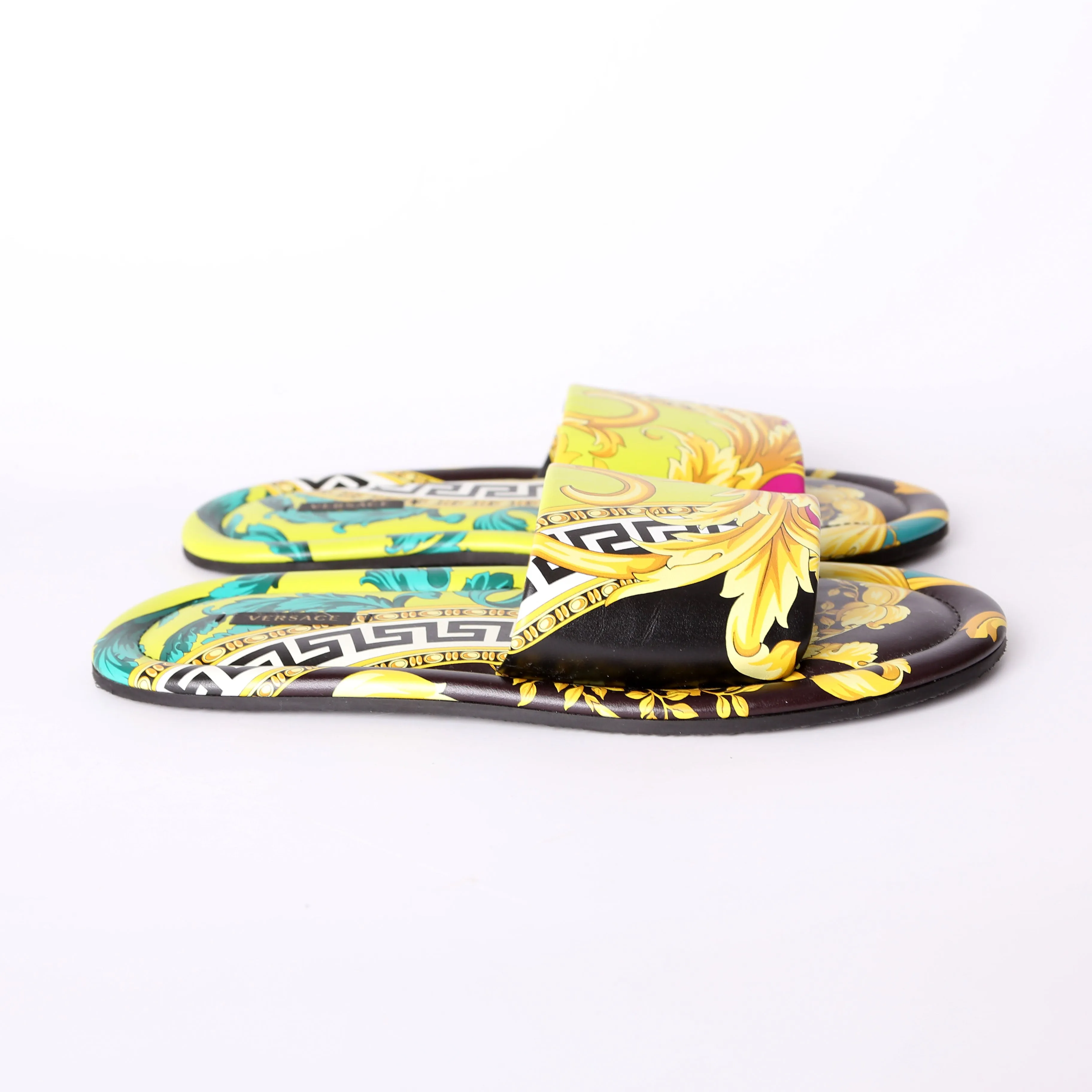 Barocco Rubber Slides Size 38