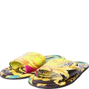 Barocco Rubber Slides Size 38