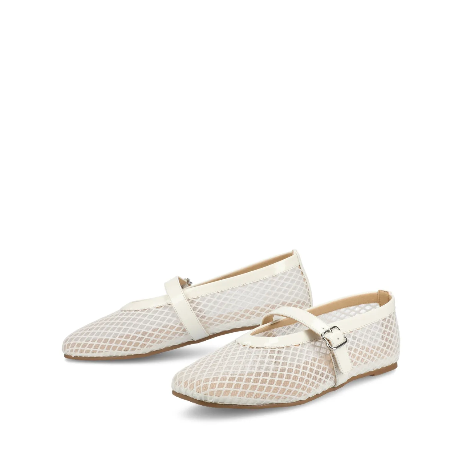 CASHA MARY JANE FLATS IN MESH