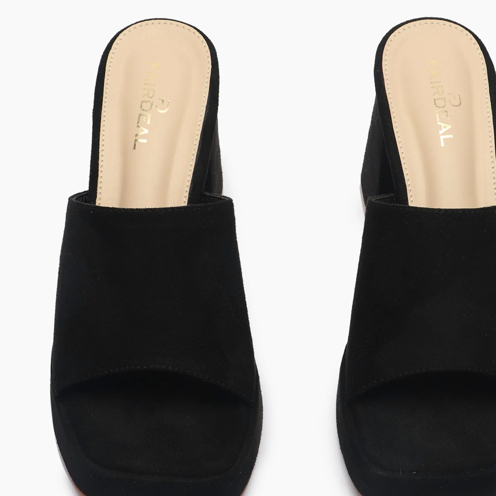 Chunky Heel Mules