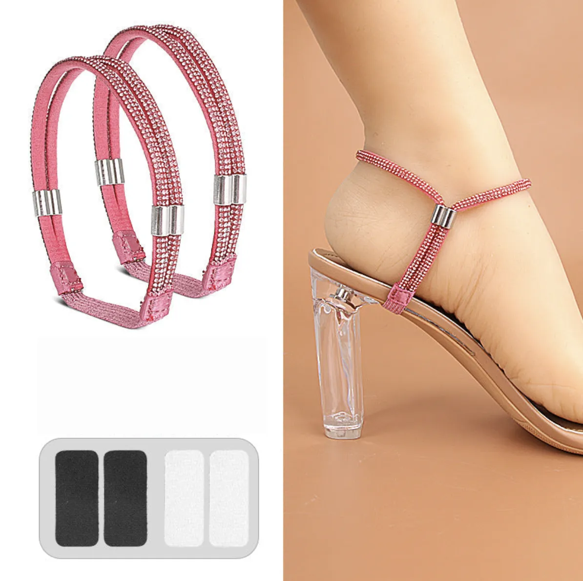 Comelyy High-heeled shoelaces to prevent falling off