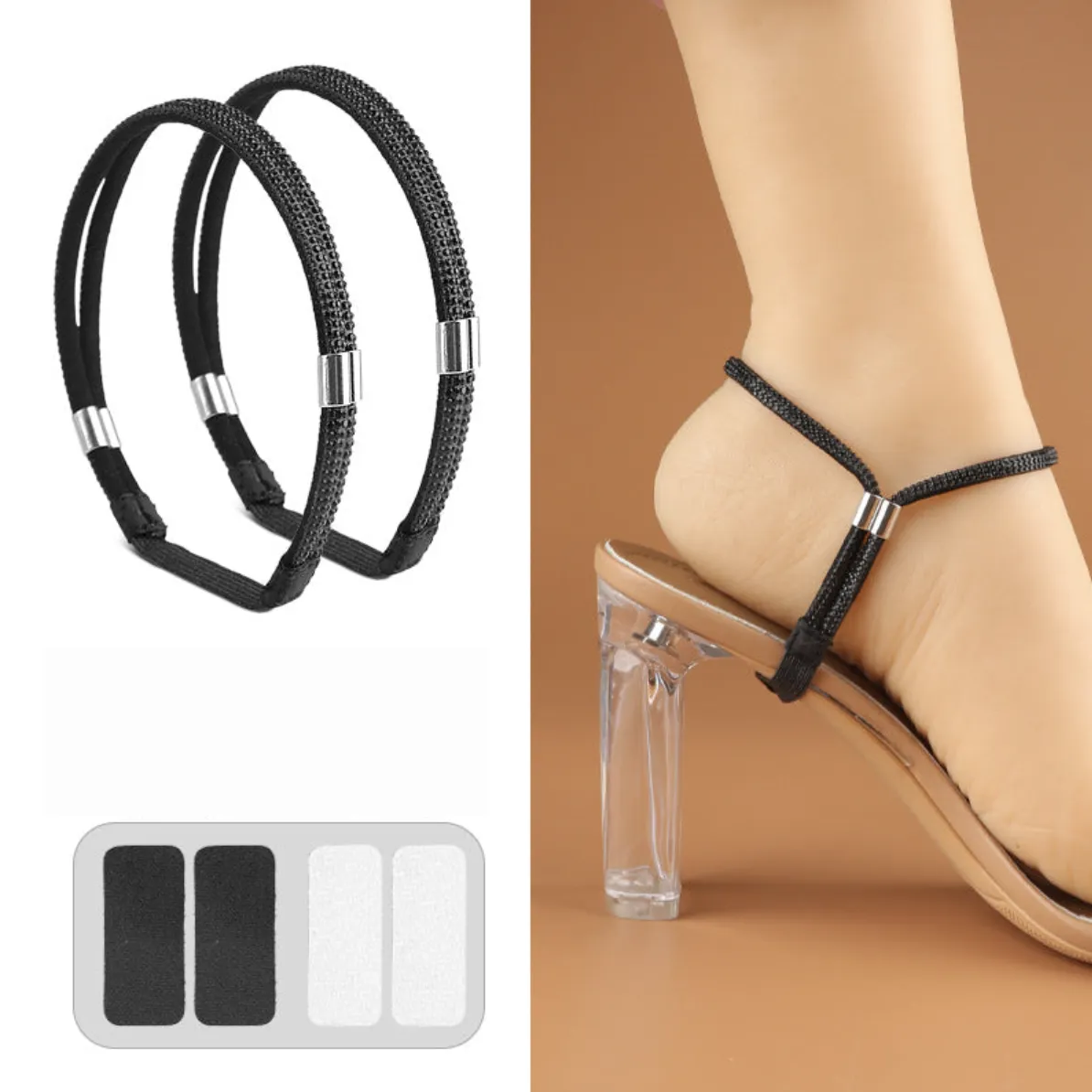 Comelyy High-heeled shoelaces to prevent falling off