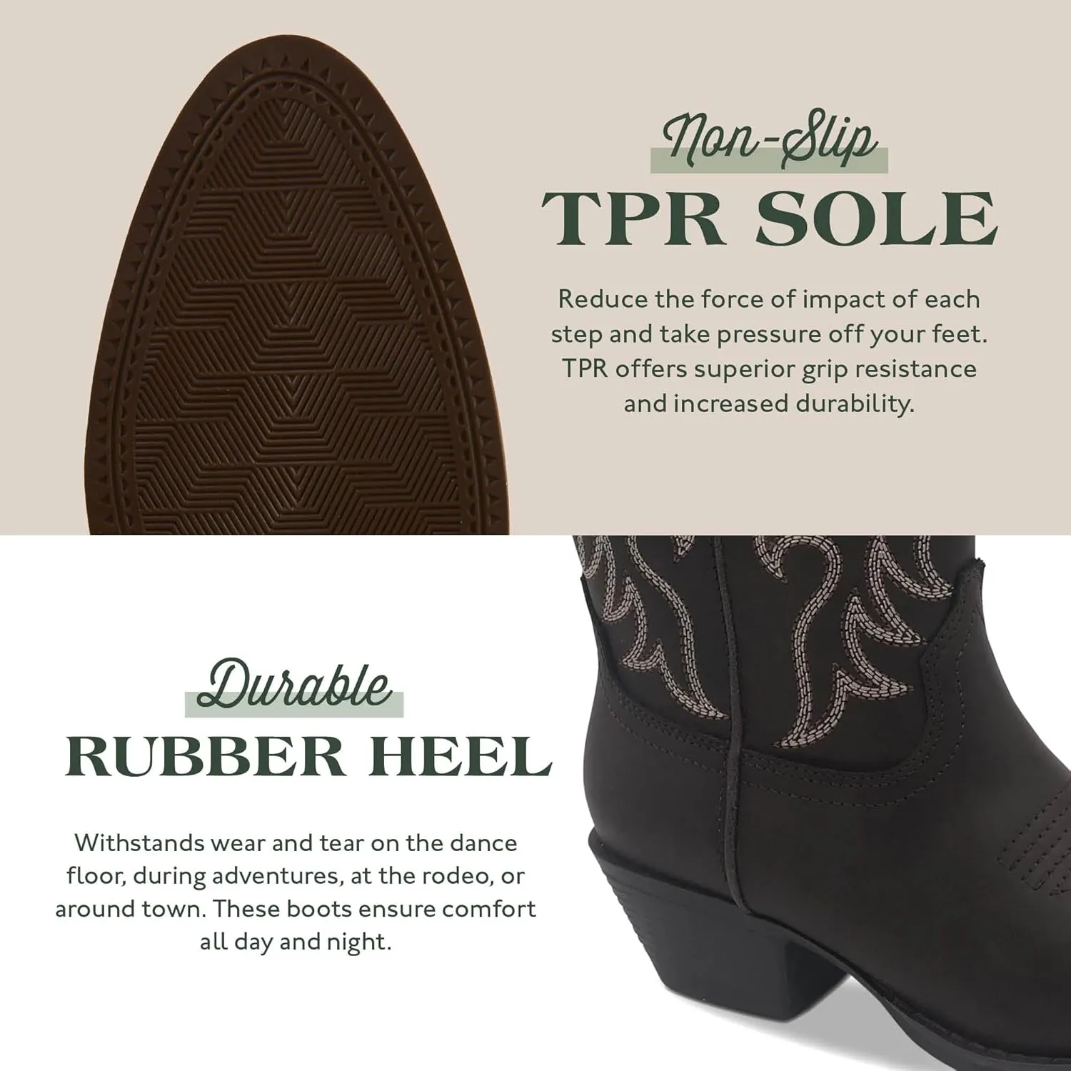 Cowboy Boots: Traditional Style, Comfortable Western Boots for Women & Girls