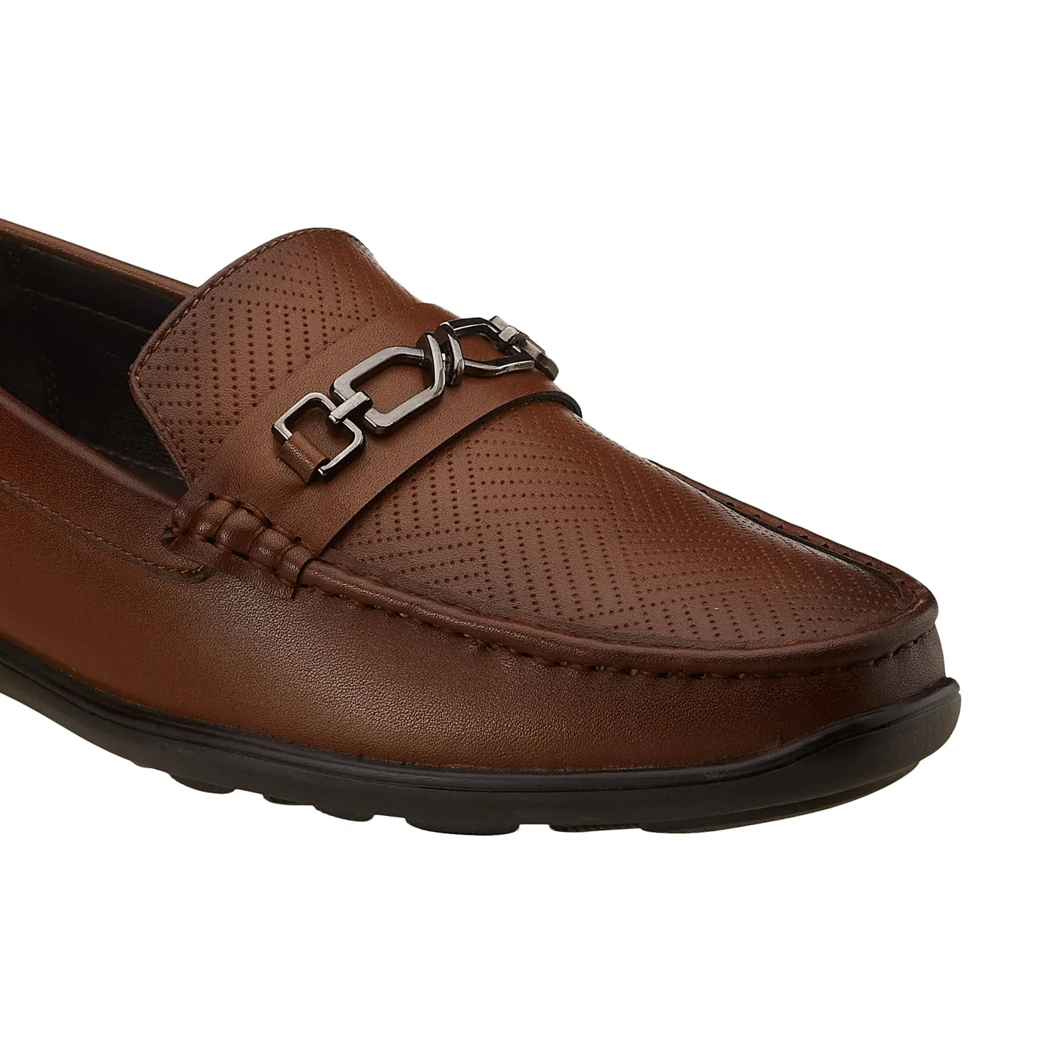 Duke Signature Buckle Loafers  (FWOL4036)