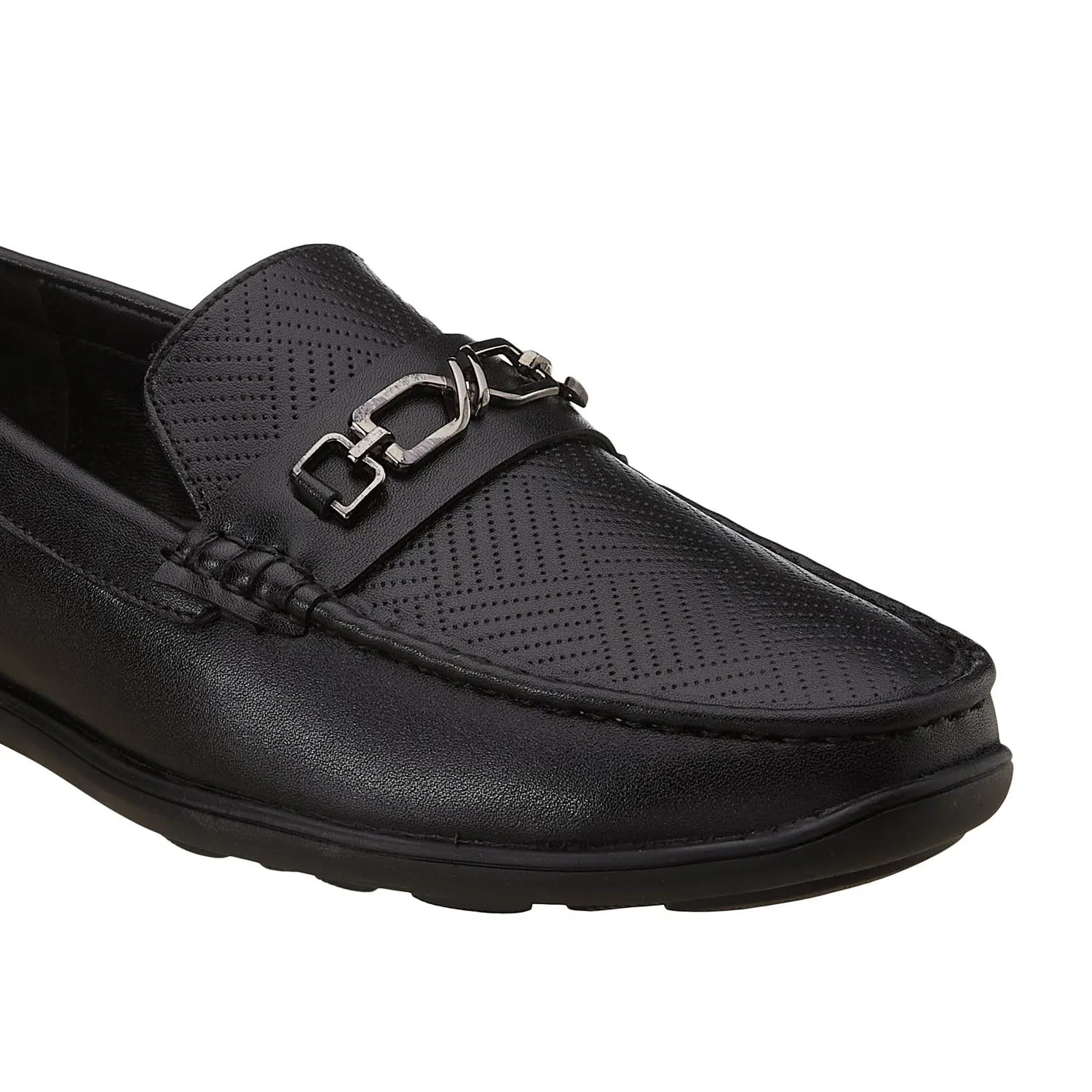 Duke Signature Buckle Loafers  (FWOL4036)