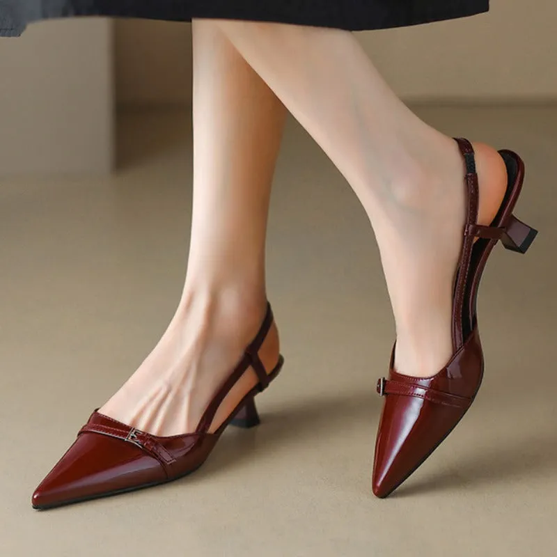 Elara Slingback Heels