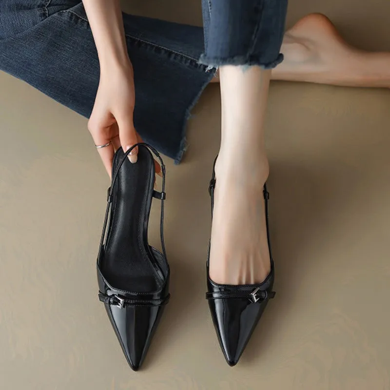 Elara Slingback Heels