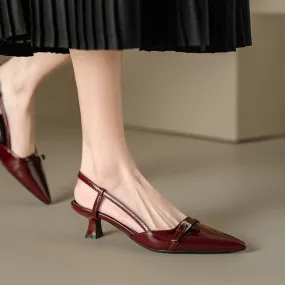Elara Slingback Heels