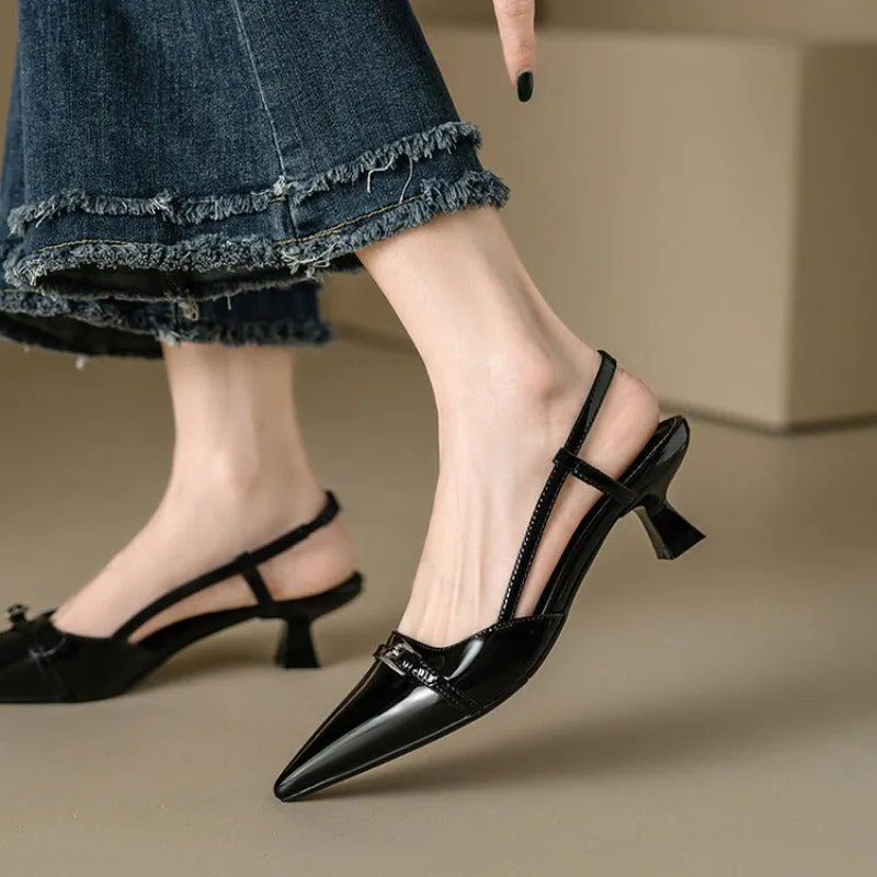 Elara Slingback Heels