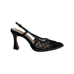Finley Leather Sling Back