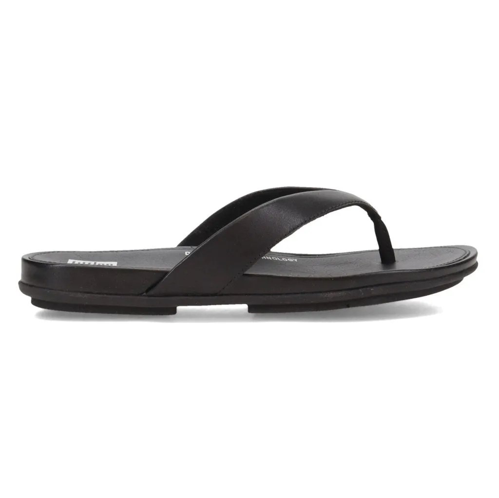 FitFlop Gracie Leather Women's Toe Post Sandals