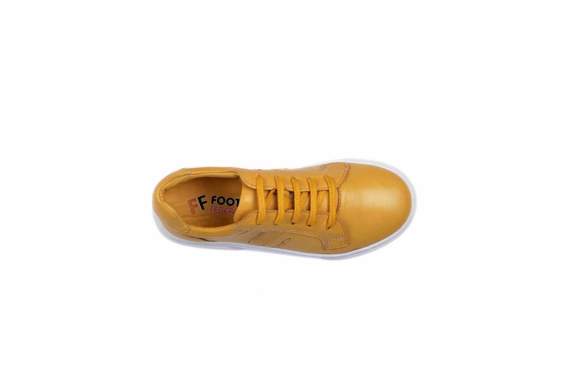 FOOT FEDERATION FAMILY DERBY KIDS' SNEAKER YELLOW