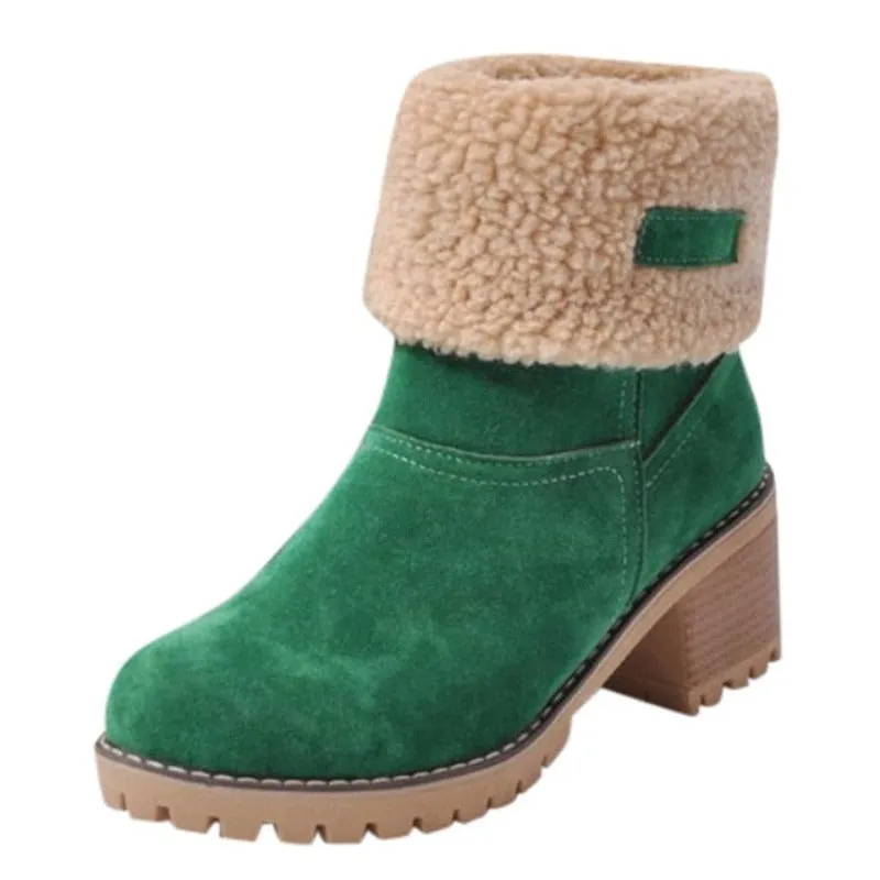 Fur Warm Wool Comfortable Boots