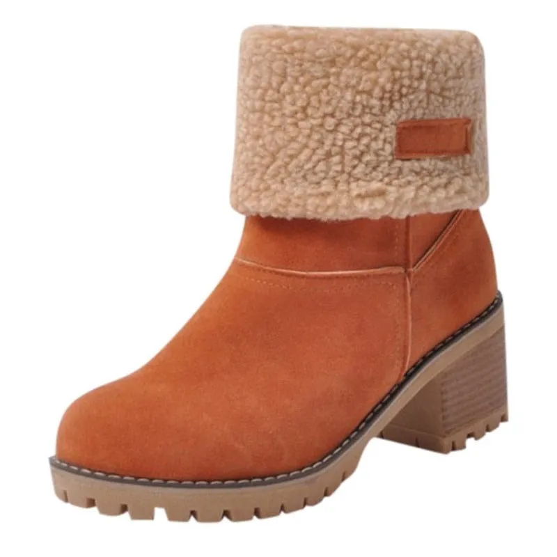 Fur Warm Wool Comfortable Boots