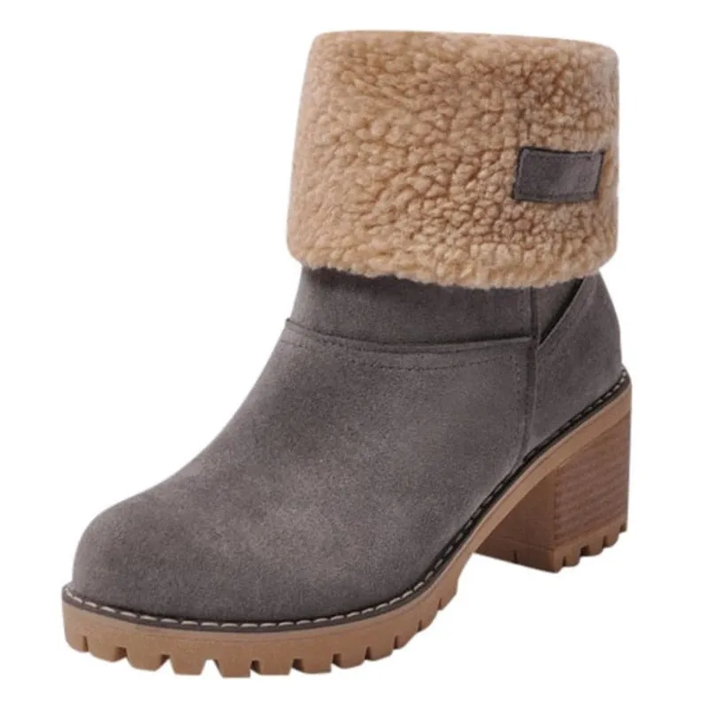 Fur Warm Wool Comfortable Boots
