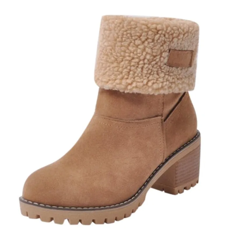 Fur Warm Wool Comfortable Boots