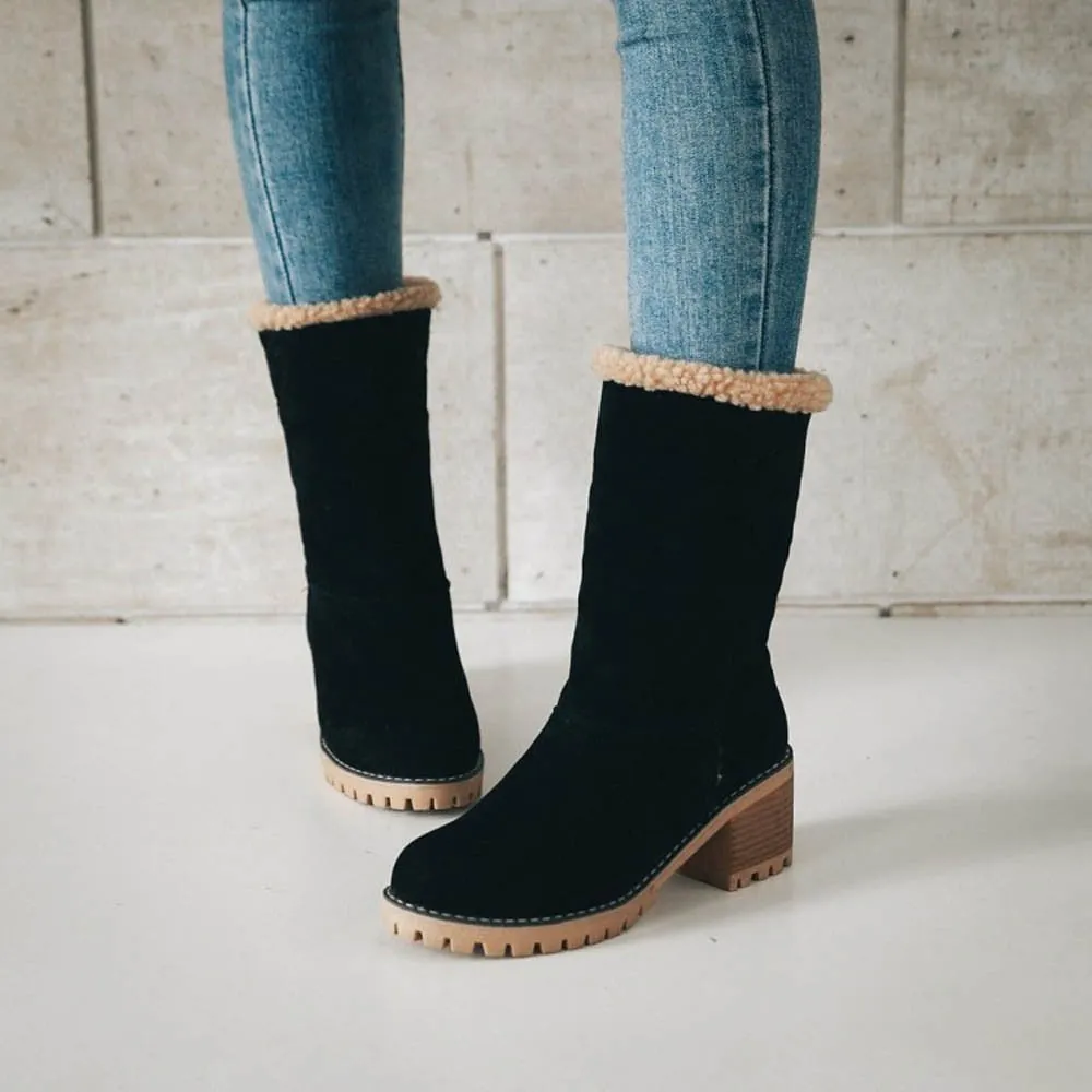 Fur Warm Wool Comfortable Boots