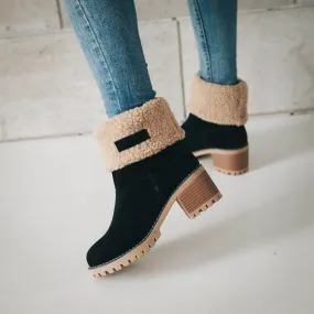 Fur Warm Wool Comfortable Boots