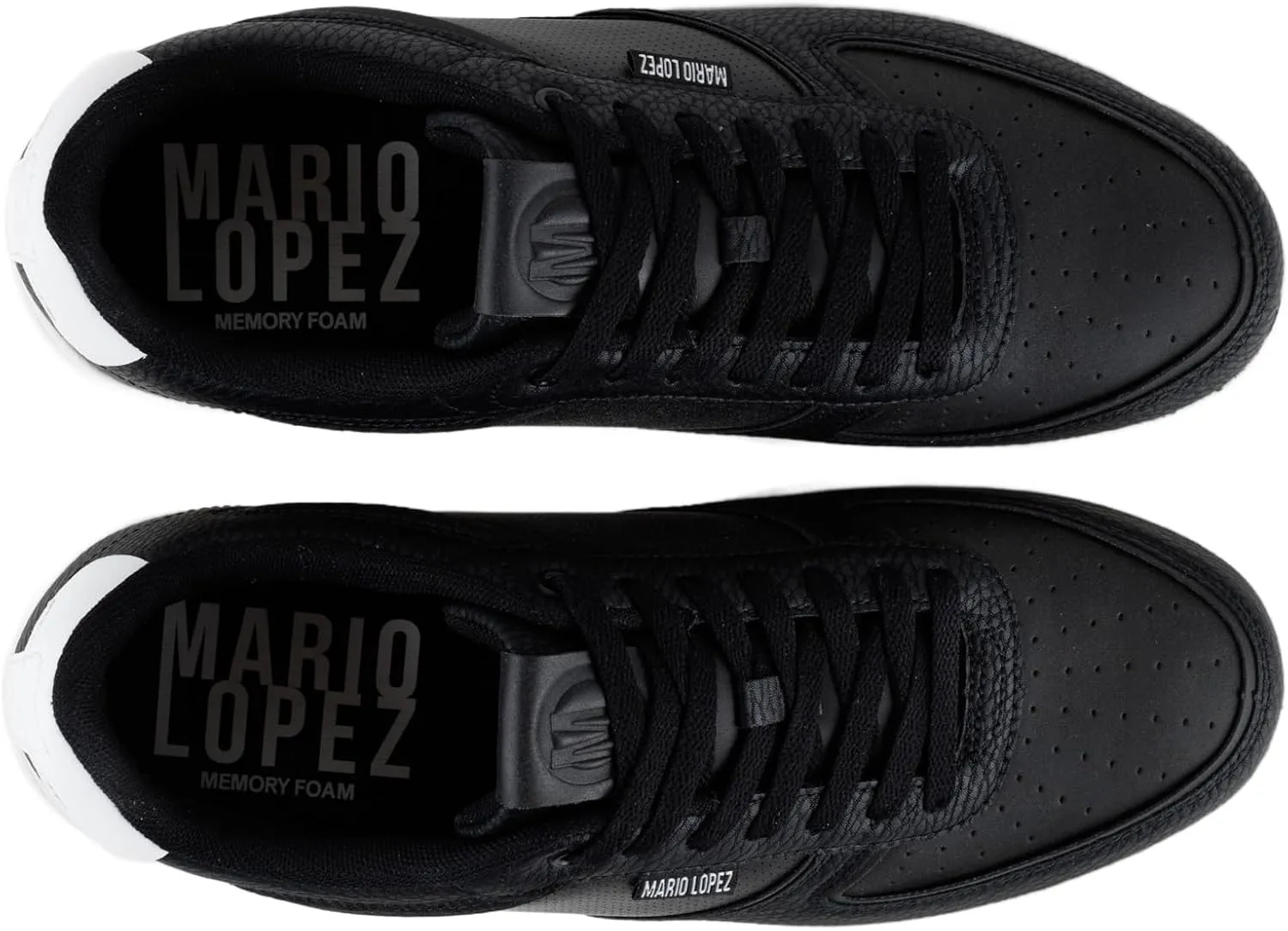 Mario Lopez Men's Sneakers Fuego Low Top Lace-Up Comfortable Mens Sneaker Classic Footwear for Men