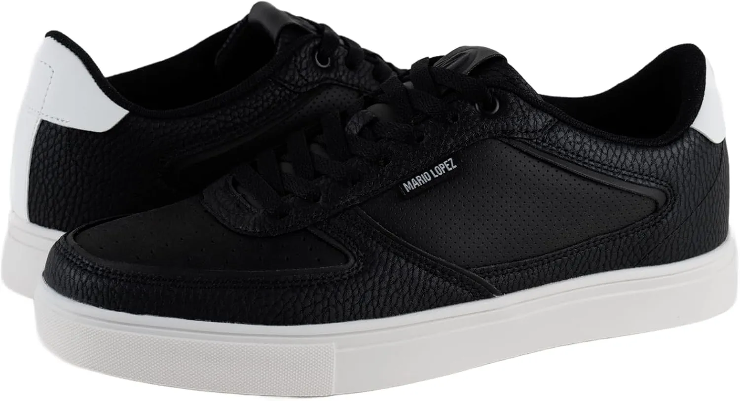Mario Lopez Men's Sneakers Fuego Low Top Lace-Up Comfortable Mens Sneaker Classic Footwear for Men
