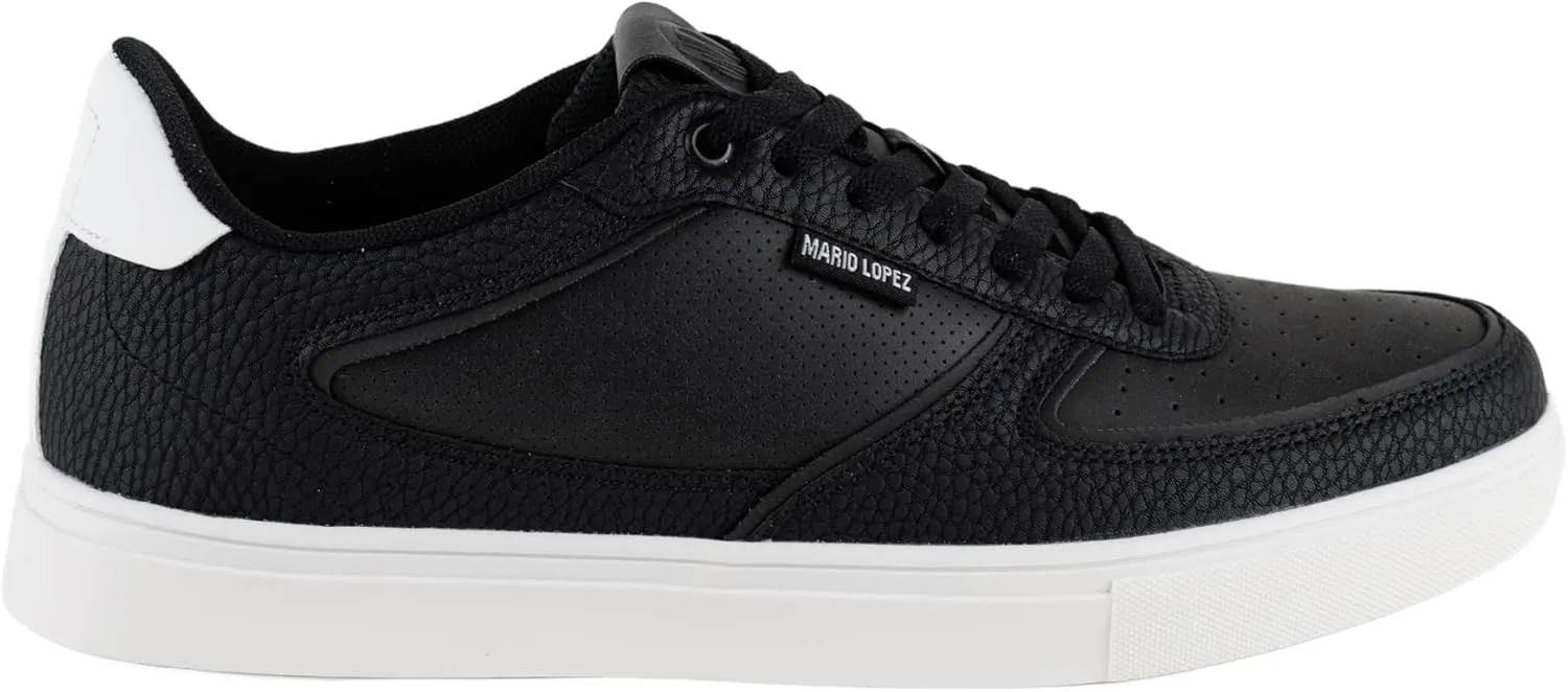 Mario Lopez Men's Sneakers Fuego Low Top Lace-Up Comfortable Mens Sneaker Classic Footwear for Men