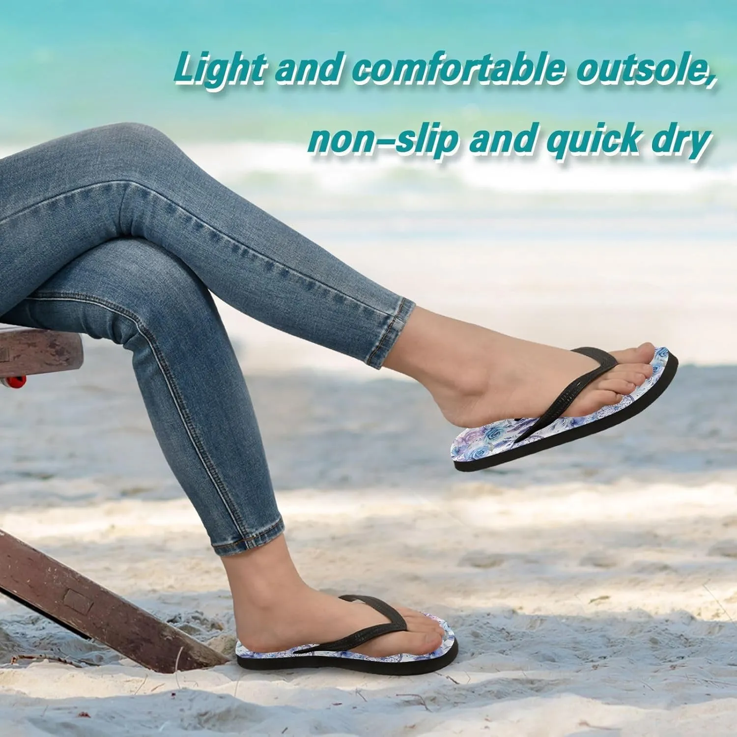 MNSRUU Flip Flops for Women Men Palm Leaf Flip Flops Womens Slides Men Sandals Shower Slippers Summer Non-Slip Flipflops for Swim Beach Bathroom, XS