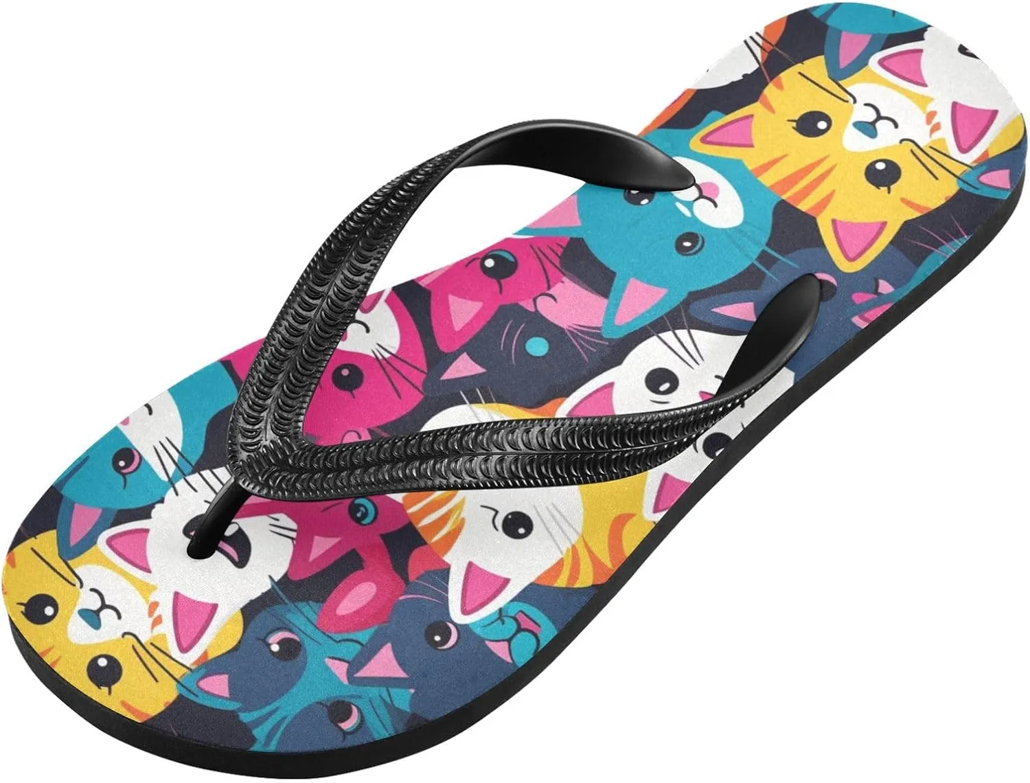 MNSRUU Flip Flops for Women Men Palm Leaf Flip Flops Womens Slides Men Sandals Shower Slippers Summer Non-Slip Flipflops for Swim Beach Bathroom, XS