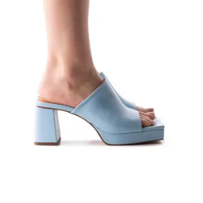 Nomia Light Blue Leather