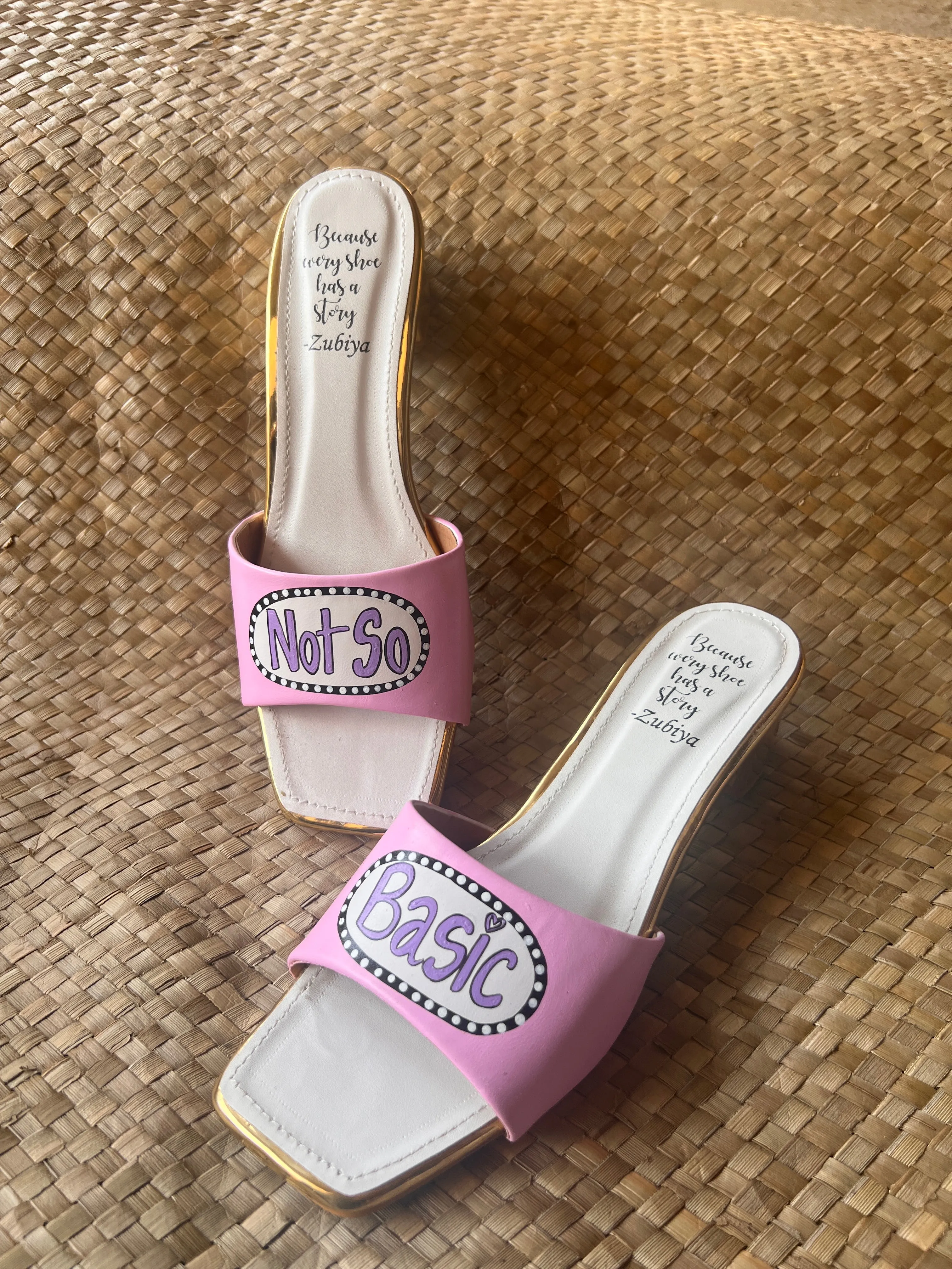 Not so basic heels