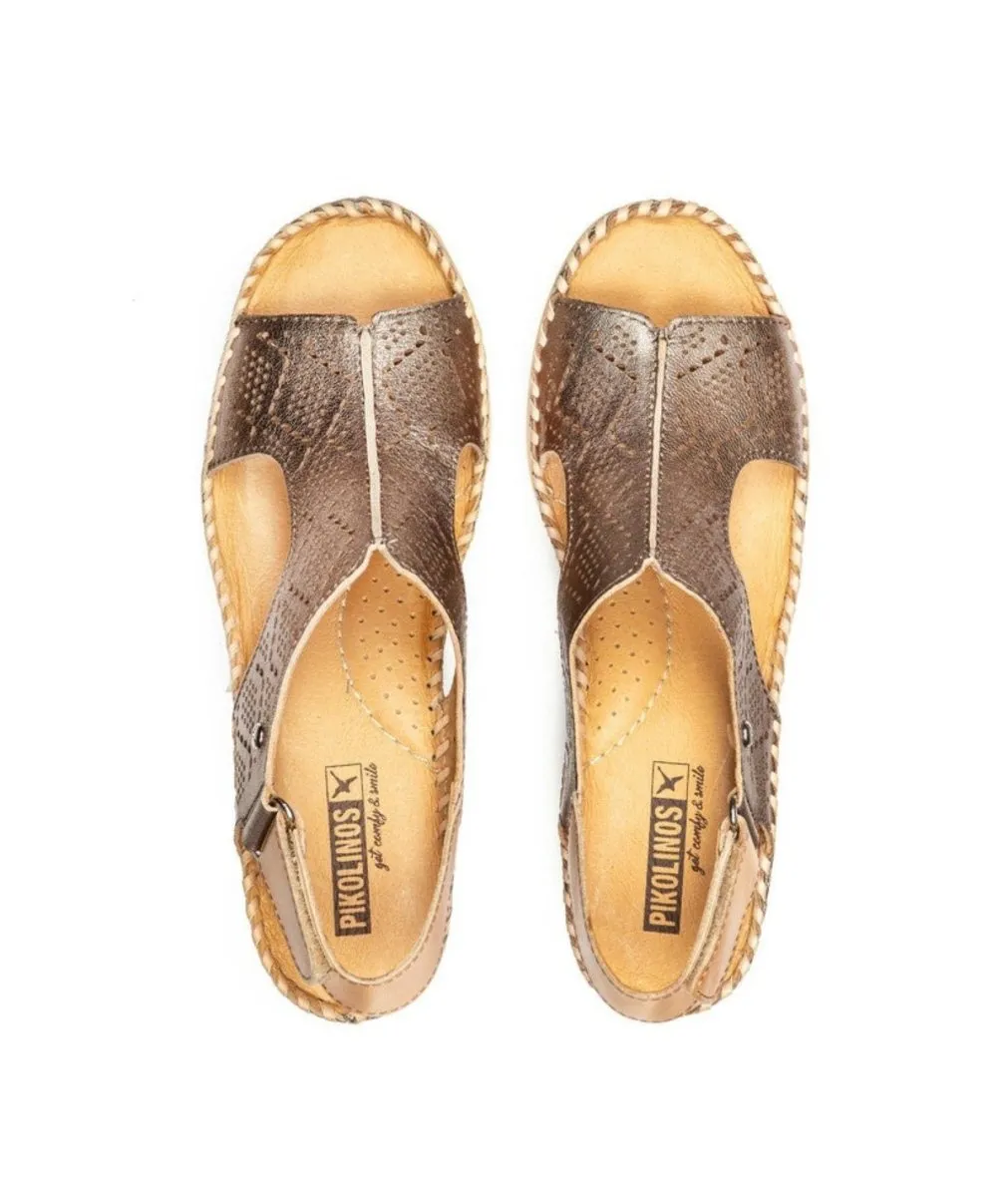 Pikolinos Aguadulce W3z-1775clc1 Women's Wedge Sandals in Stone