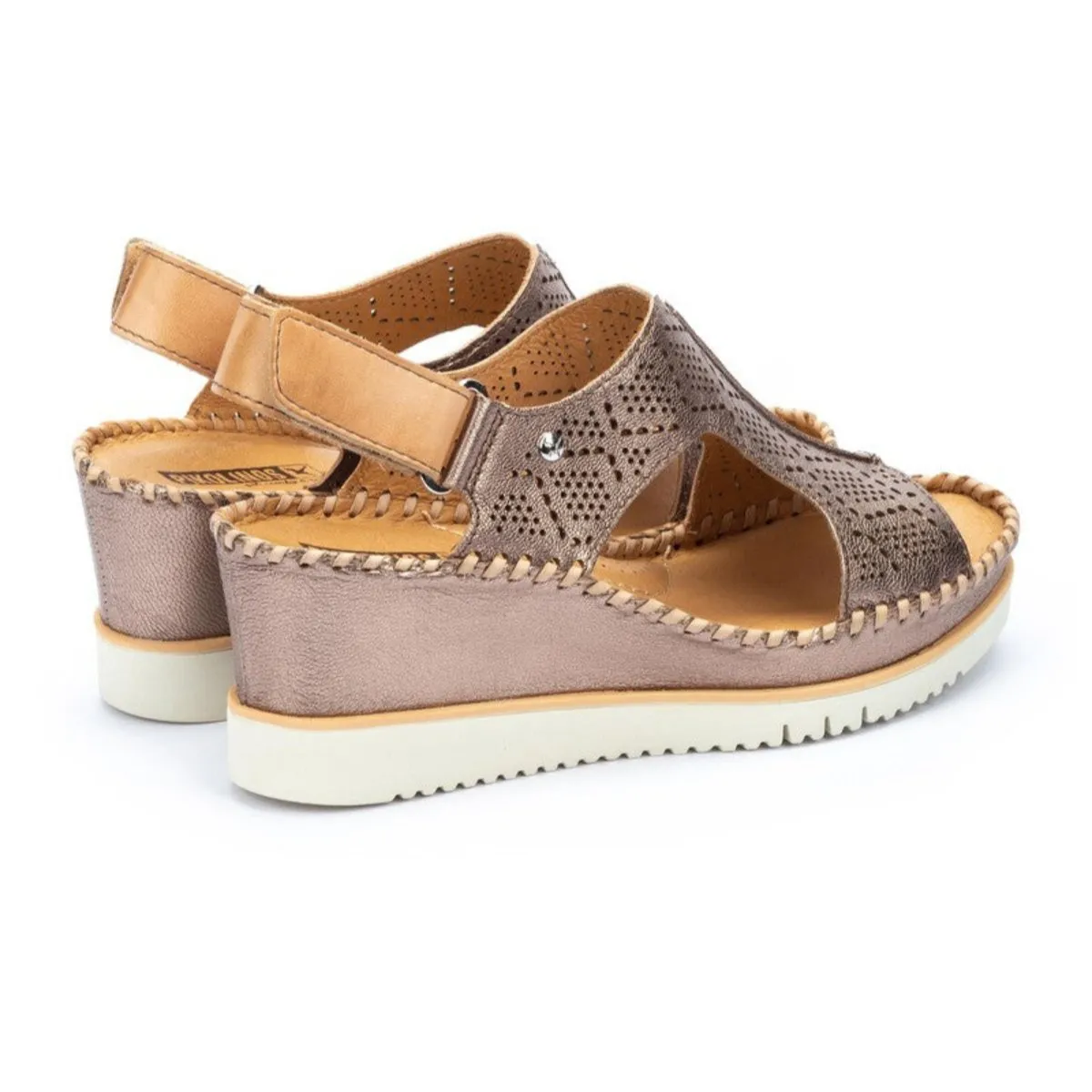 Pikolinos Aguadulce W3z-1775clc1 Women's Wedge Sandals in Stone