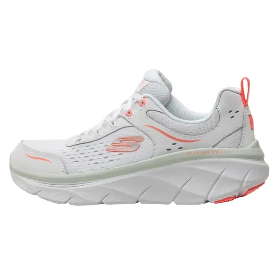 Skechers scarpa sportiva D'Lux Walkers 2.0 Daisy Doll 150093/WMLT bianco-multi