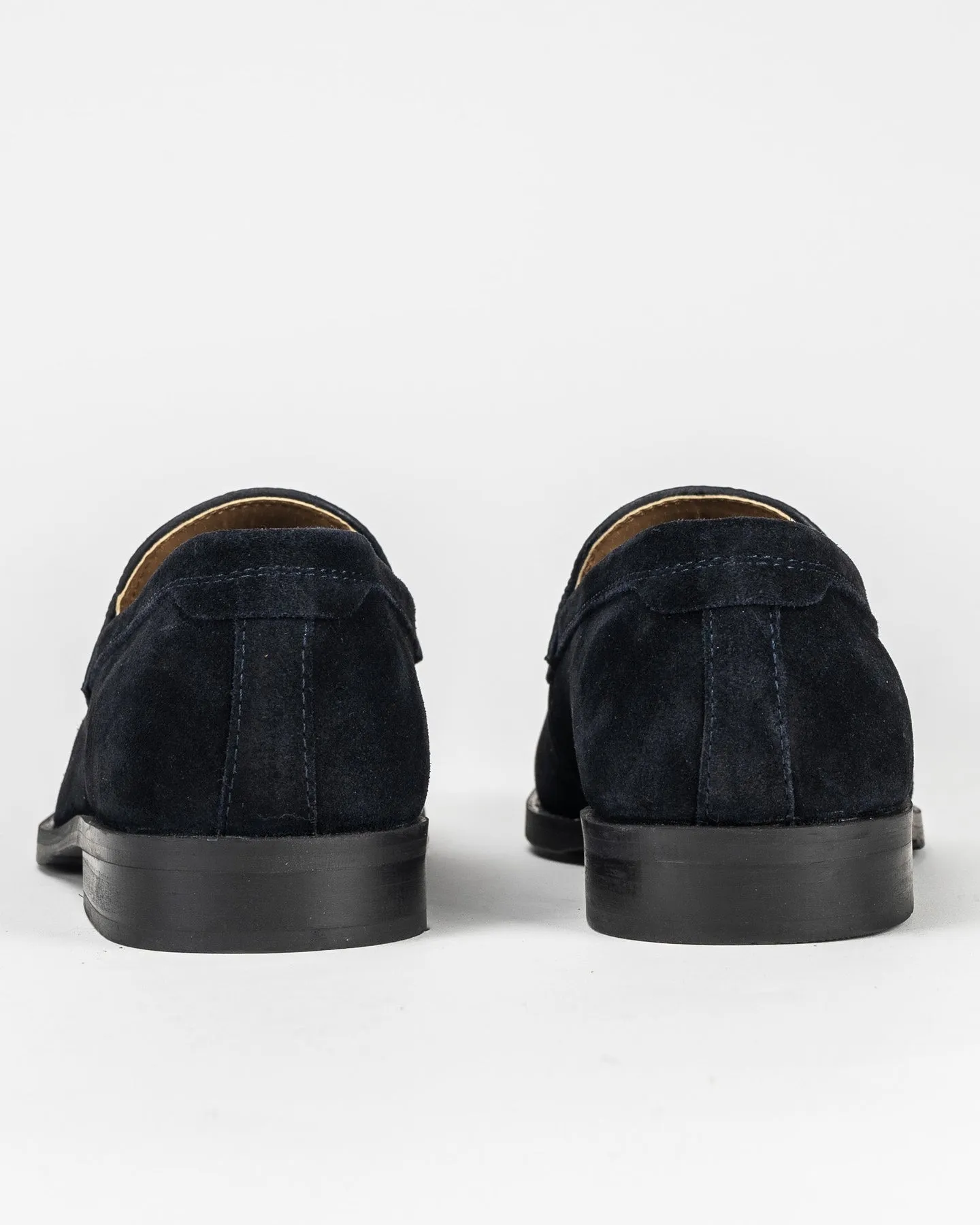Sloane Mens Seve Suede Loafers Navy