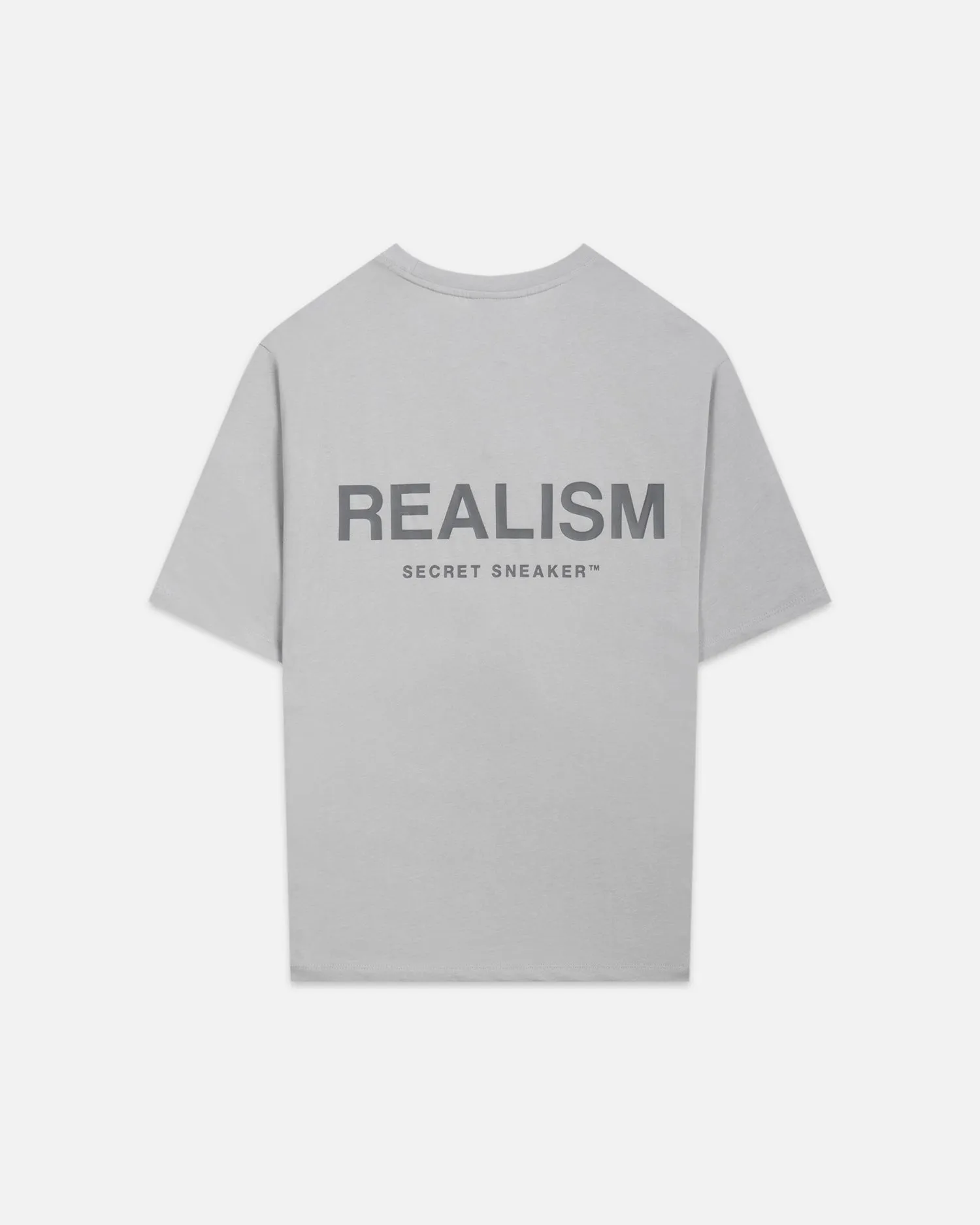 SSS REALISM BACK LOGO TEE SMOKE