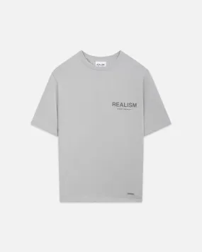 SSS REALISM BACK LOGO TEE SMOKE