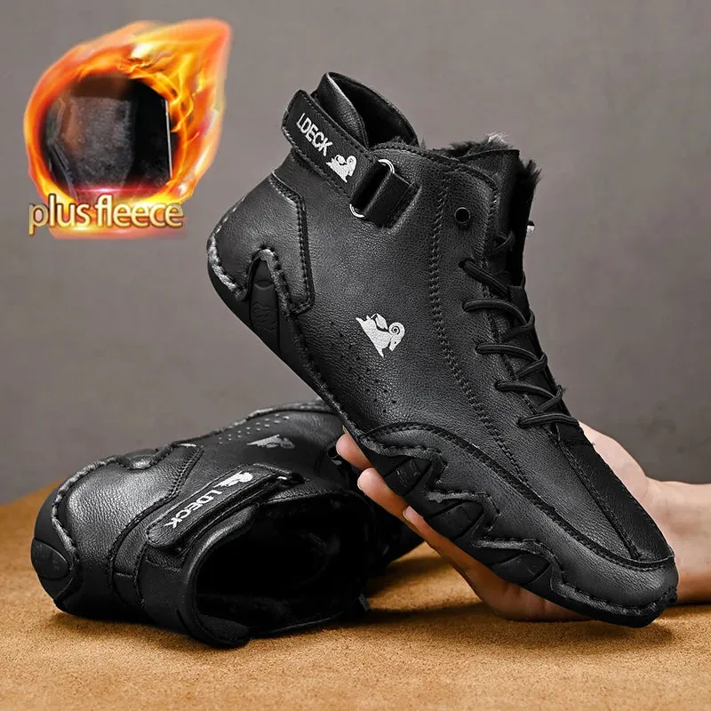 Stylish Waterproof Ankle Boots - Comfortable Winter Footwear for Women