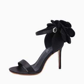 Thin Heels, Buckle Strap : Party Heels