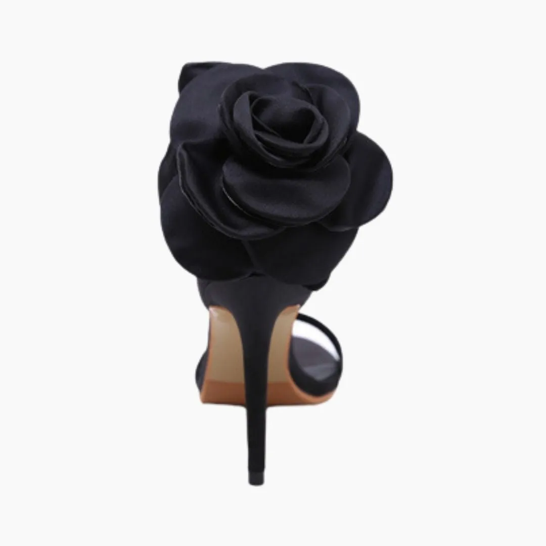 Thin Heels, Buckle Strap : Party Heels