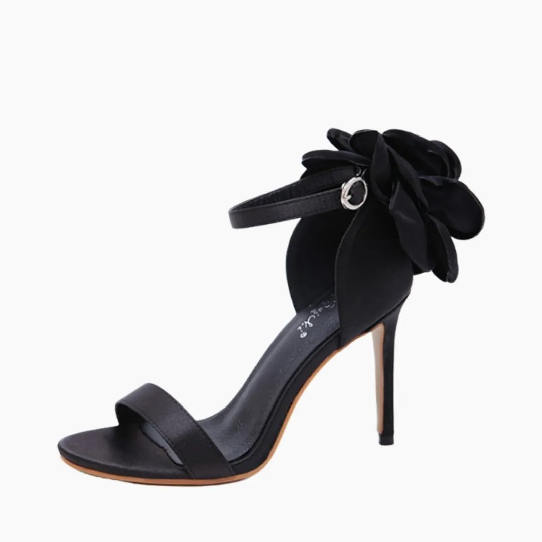 Thin Heels, Buckle Strap : Party Heels