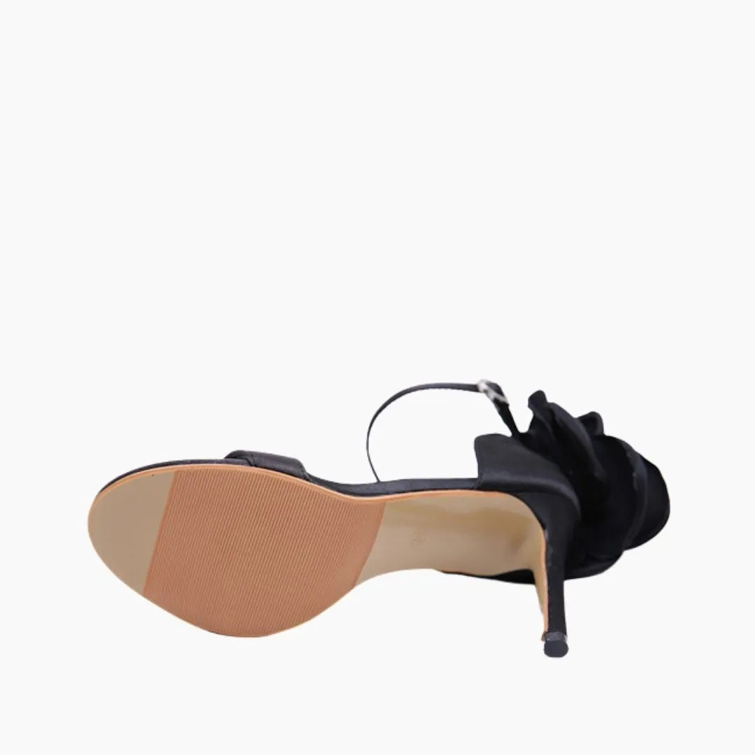 Thin Heels, Buckle Strap : Party Heels