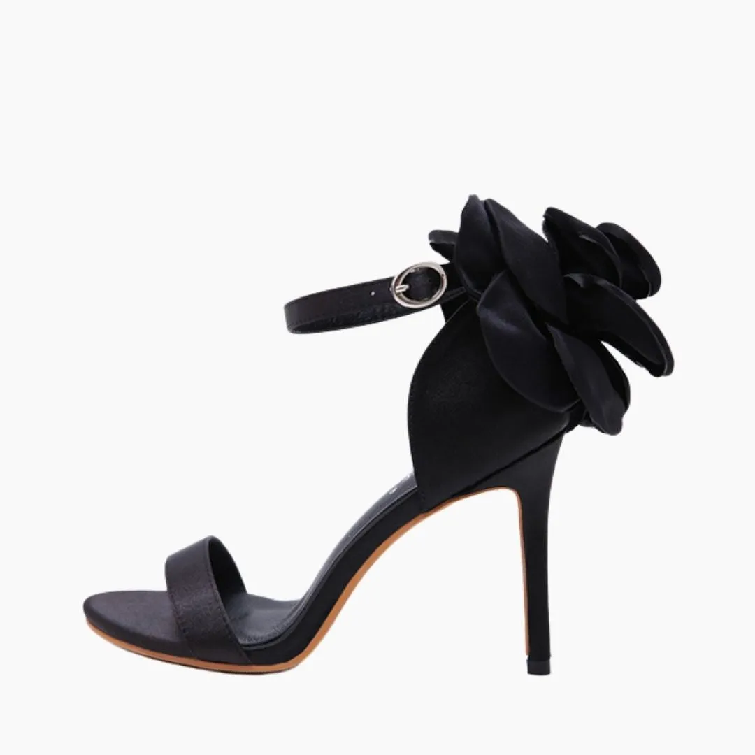 Thin Heels, Buckle Strap : Party Heels