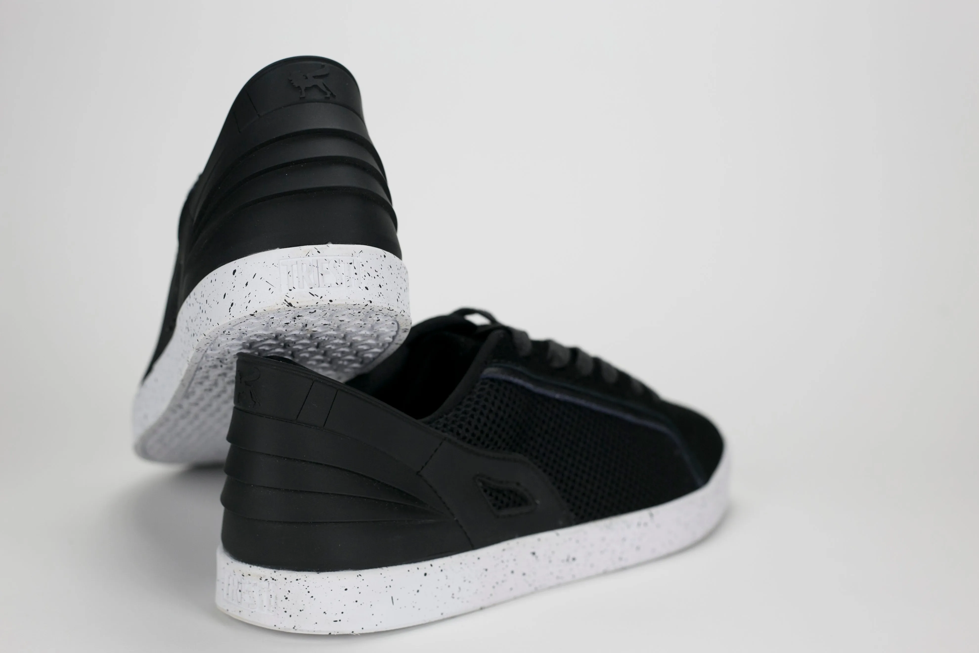 Triesti Shoes: Suede Upper & Mesh Panels