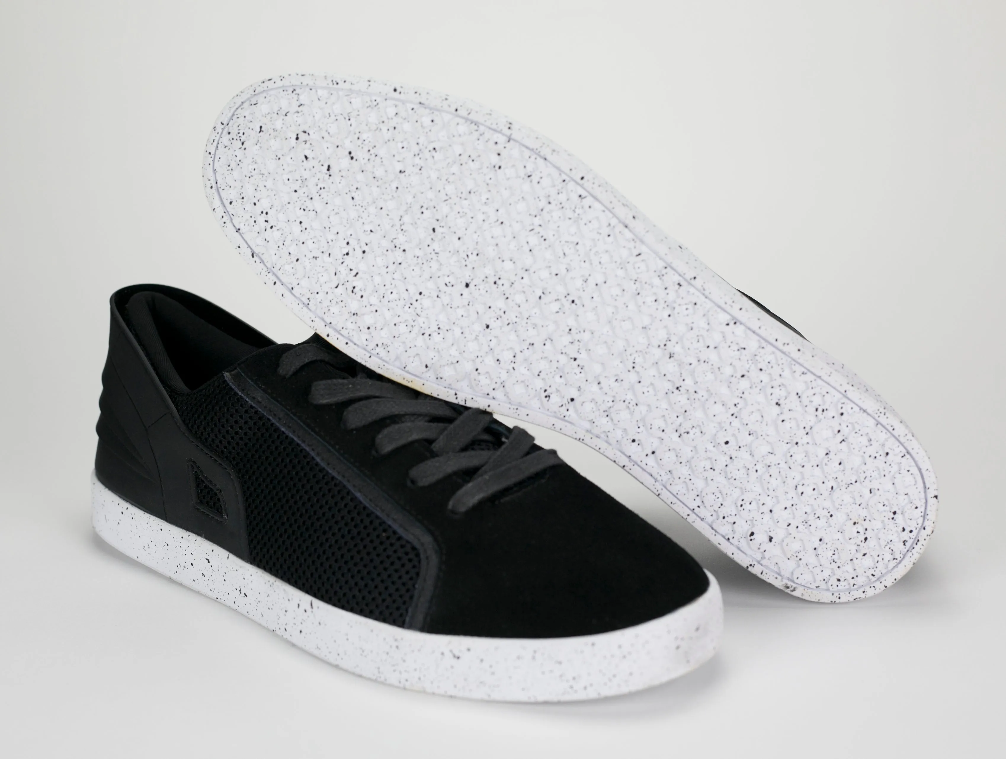 Triesti Shoes: Suede Upper & Mesh Panels