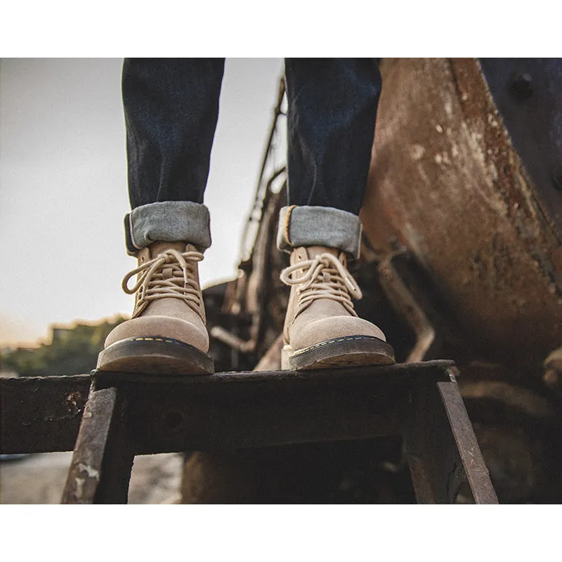 Vintage Boots - Men's Soft Toe Comfortable Work Boots