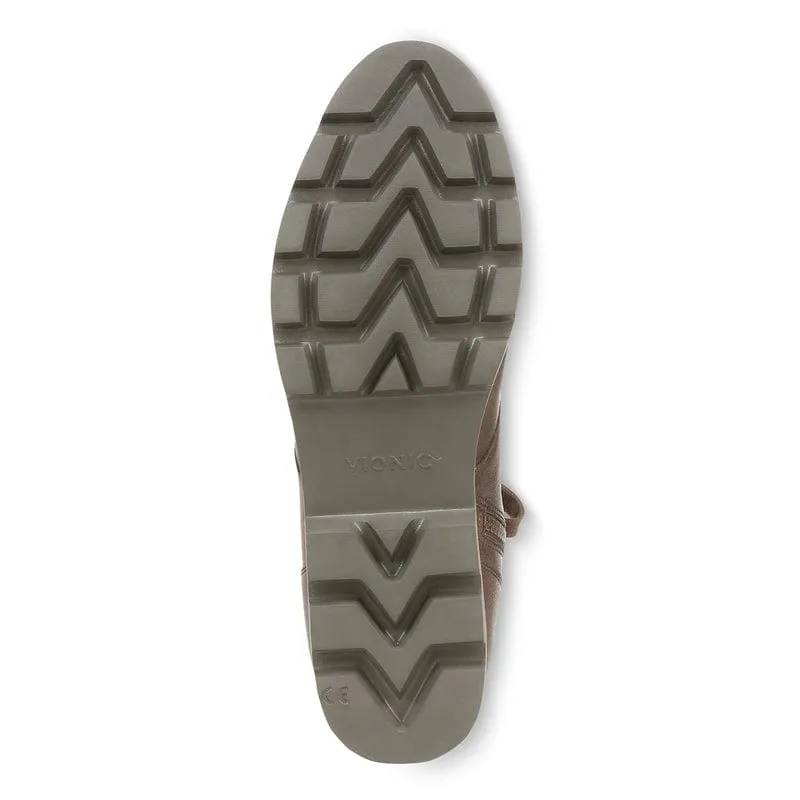 Vionic Women's Lani Combat Boots- Brown