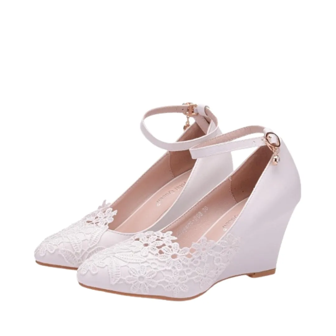 Wedge Heels, Handmade Wedding Heels